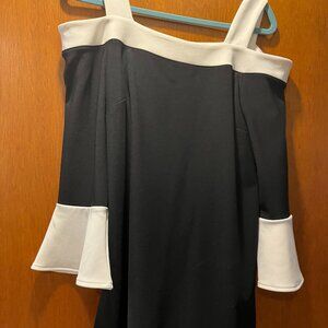Boston Proper Cold Shoulder top